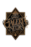 La Galeria Negra tattoo studio black and Gold